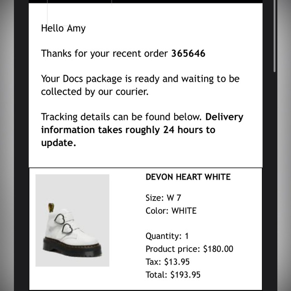 Dr. Martens Devon Heart Platform Boots - Picture 15 of 16